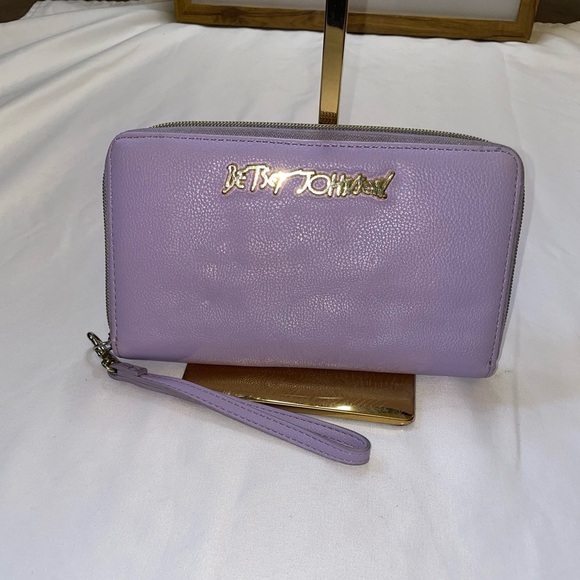 Betsey Johnson Handbags - Betsey Johnson purple wallet